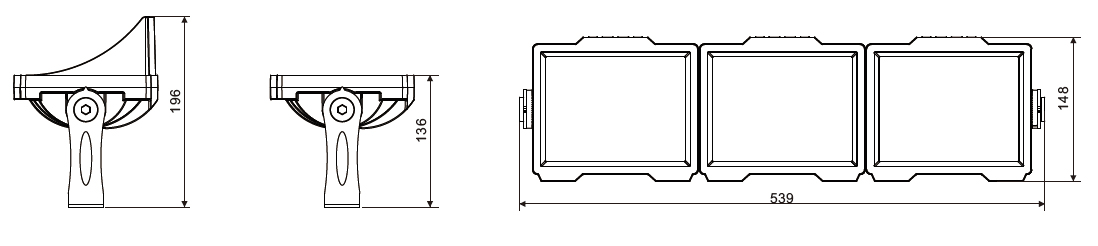 LED方形投光灯生产厂家