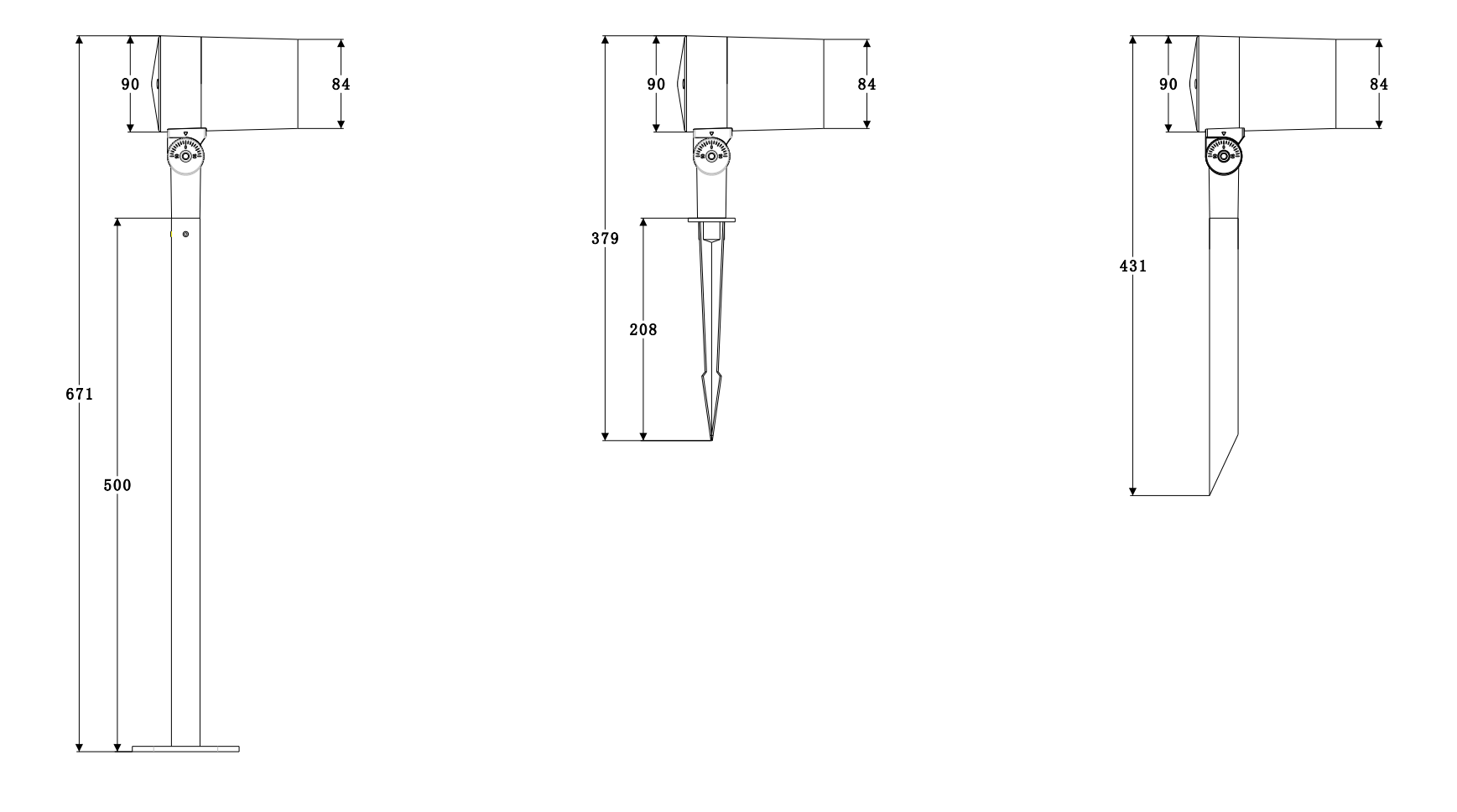户外圆形投光灯，LED圆形投光灯